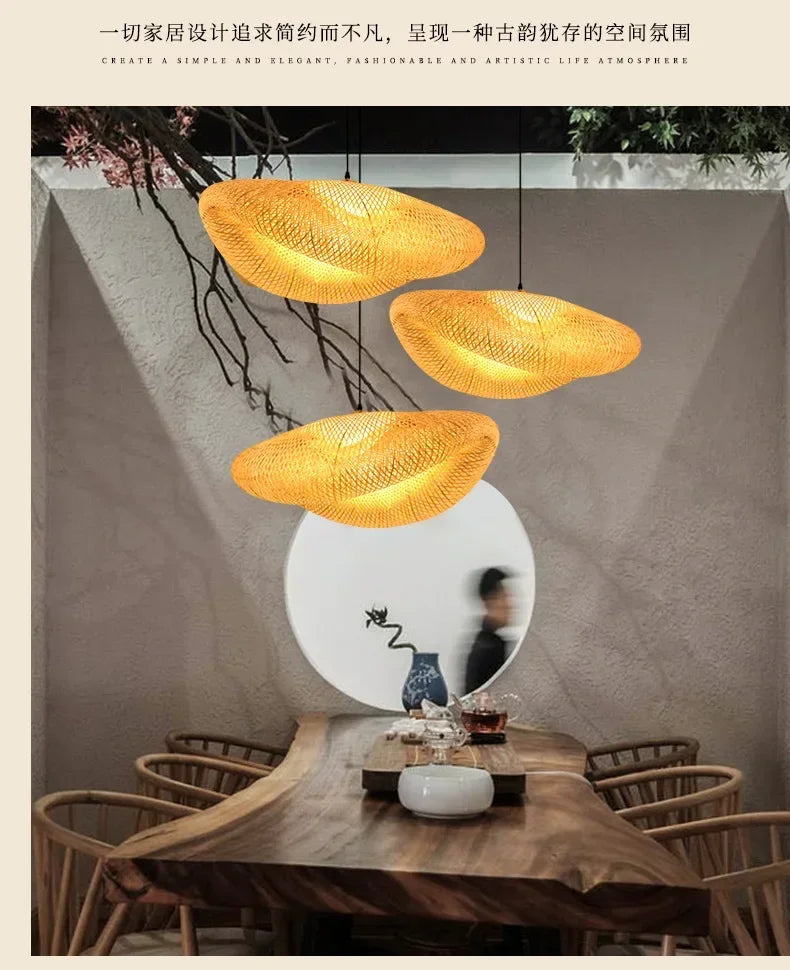 Bamboo Pendant Light