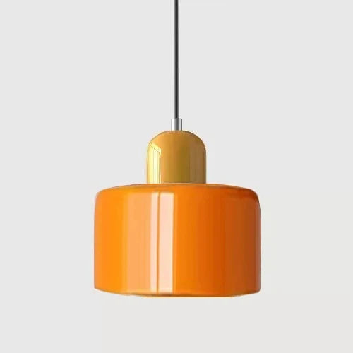Artisan Coloured Glass LED Pendant Light | E27 Cord Pendant