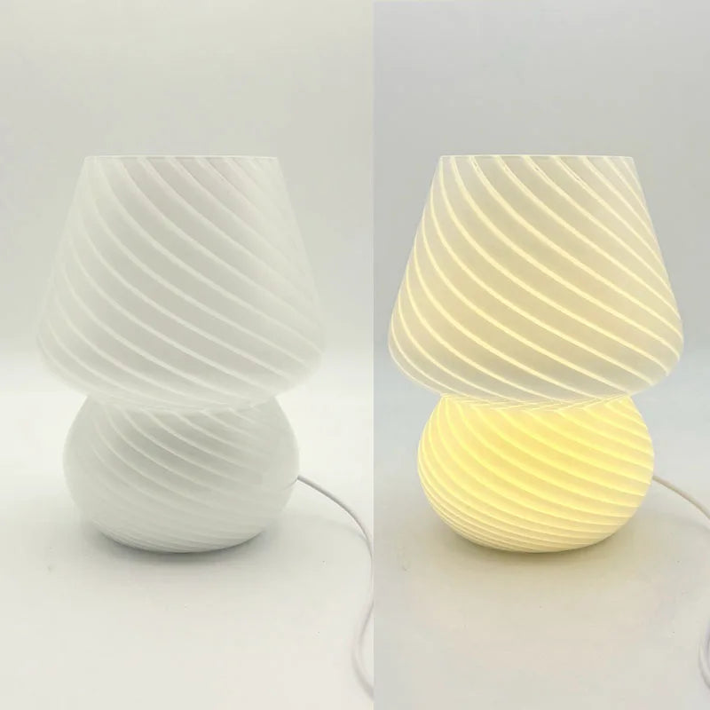 Murano Glass Gourd Table Lamp