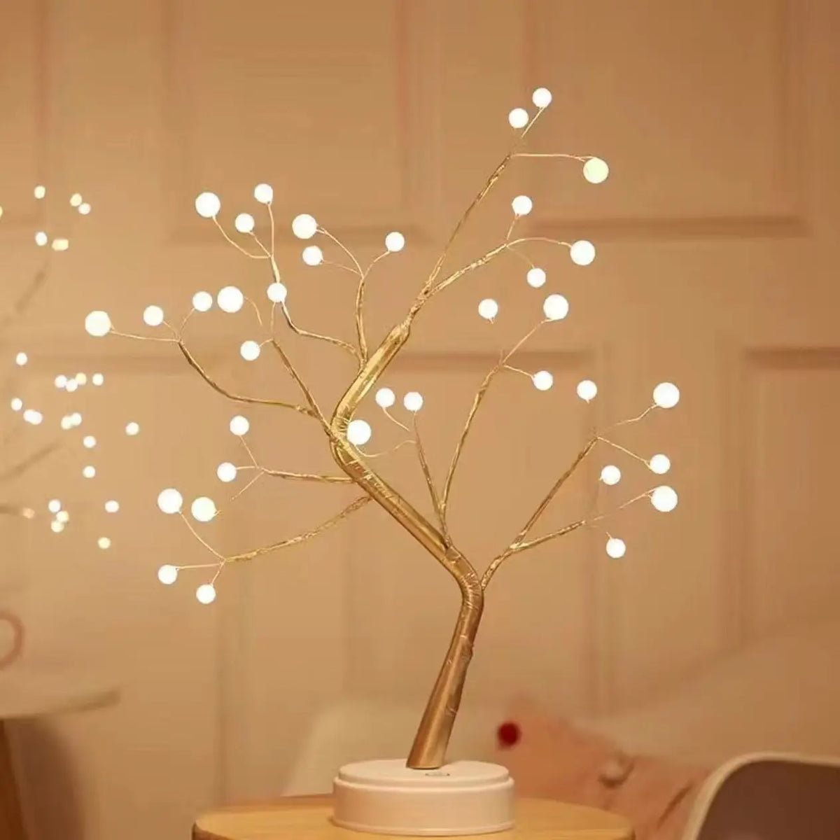 Bonsai Tree LED Night Light | Cherry Blossom or Golden Leaf | USB & Battery