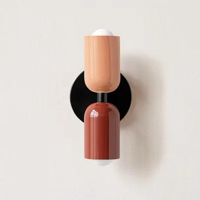 Macaron Wall Sconce | Colourful Nordic LED Wall Light for Bedroom & Living Room