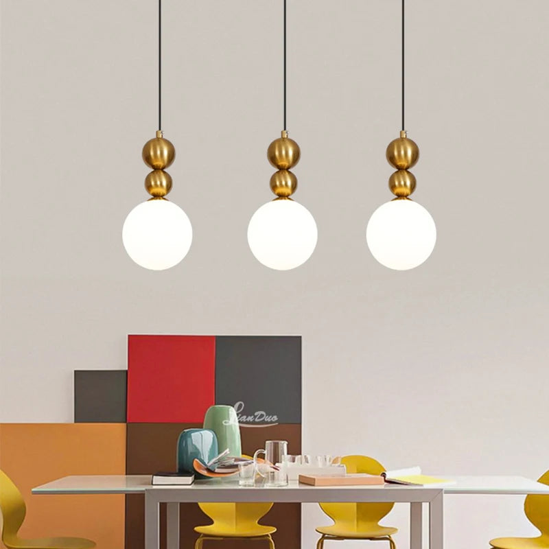 Suspension Globe Verre Minimaliste