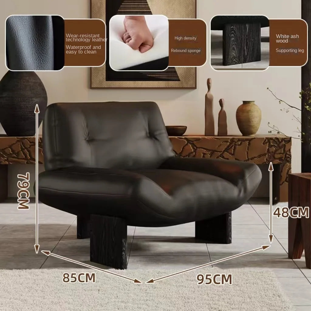 Momo Scandinavian Single Sofa Chair