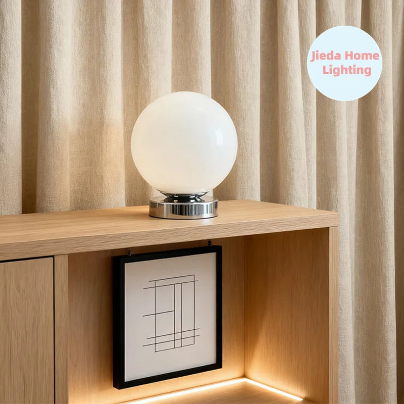 Glass Desk Lamp