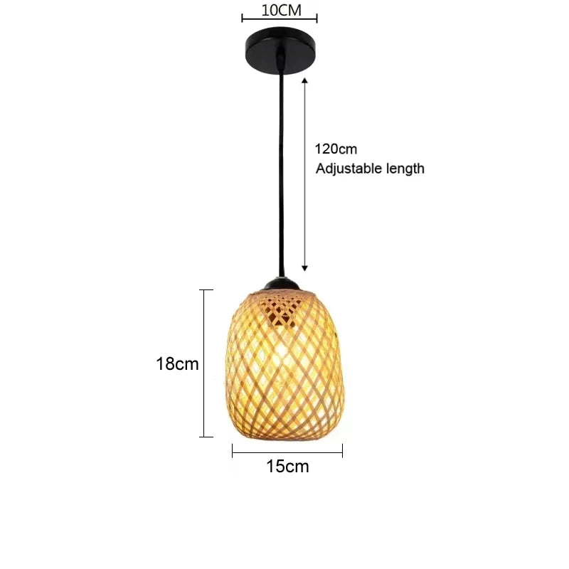 Bamboo Pendant Light