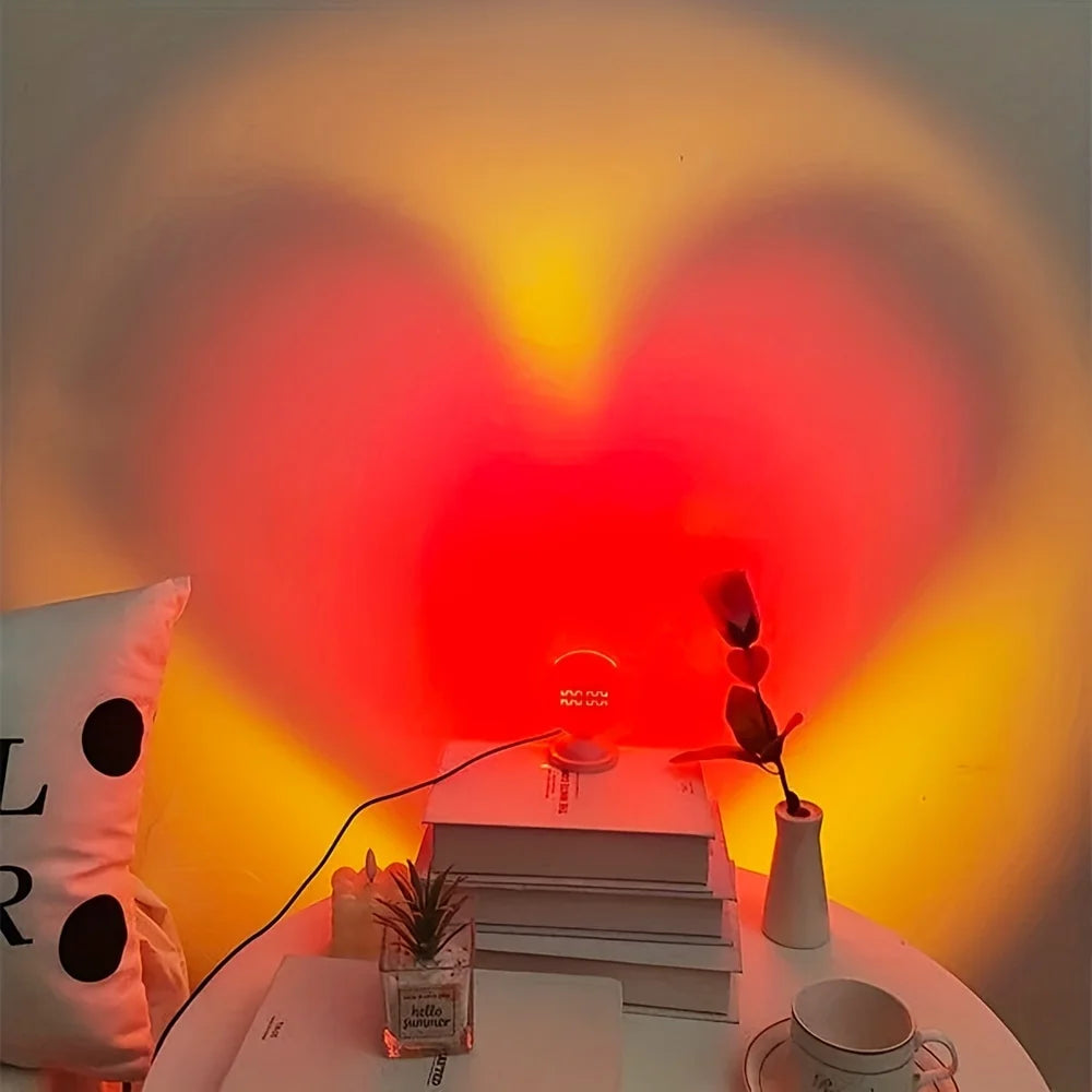 LED Heart Ambient Light