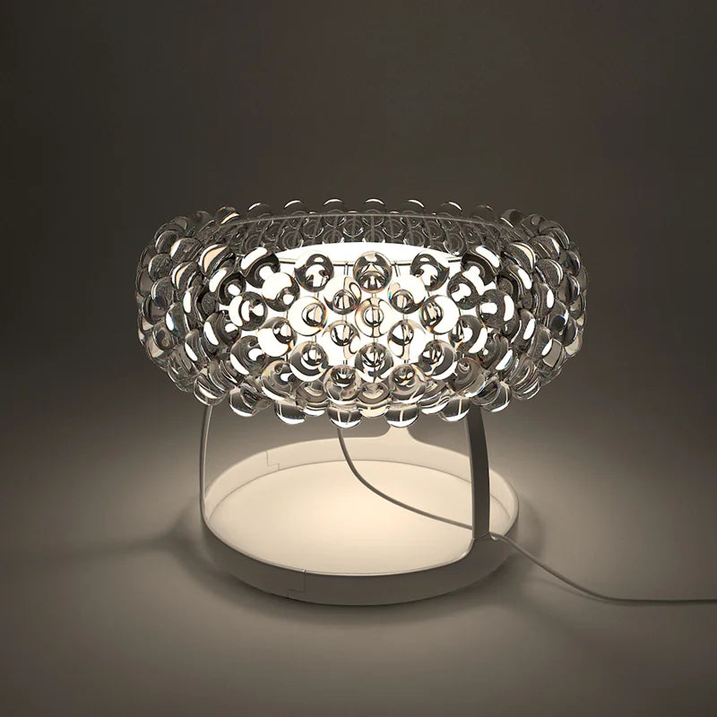 Acrylic Bubble Pendant Light | Clear Gold | Dining Room, Bedroom & Living Room