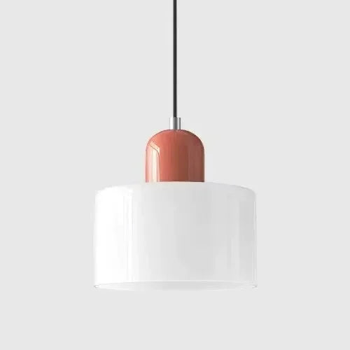 Artisan Coloured Glass LED Pendant Light | E27 Cord Pendant