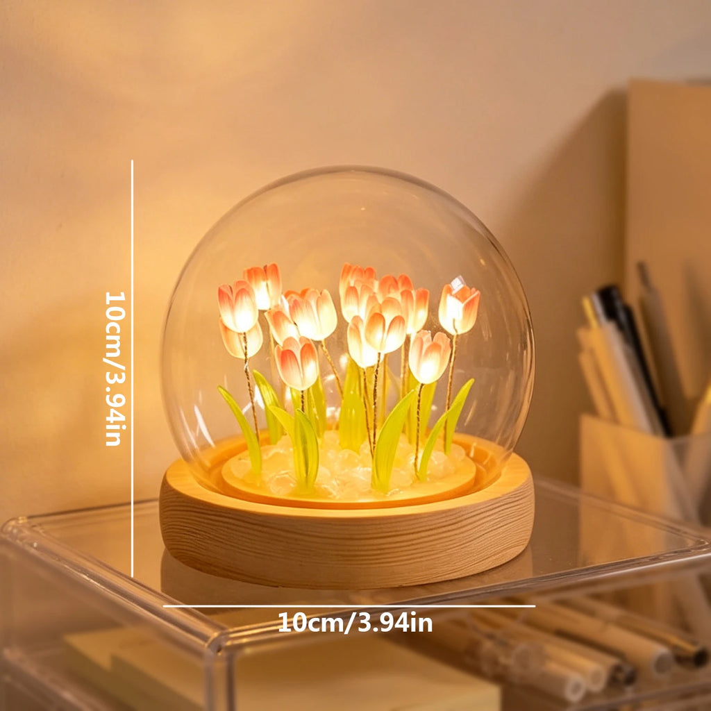 Handmade Tulip Night Light