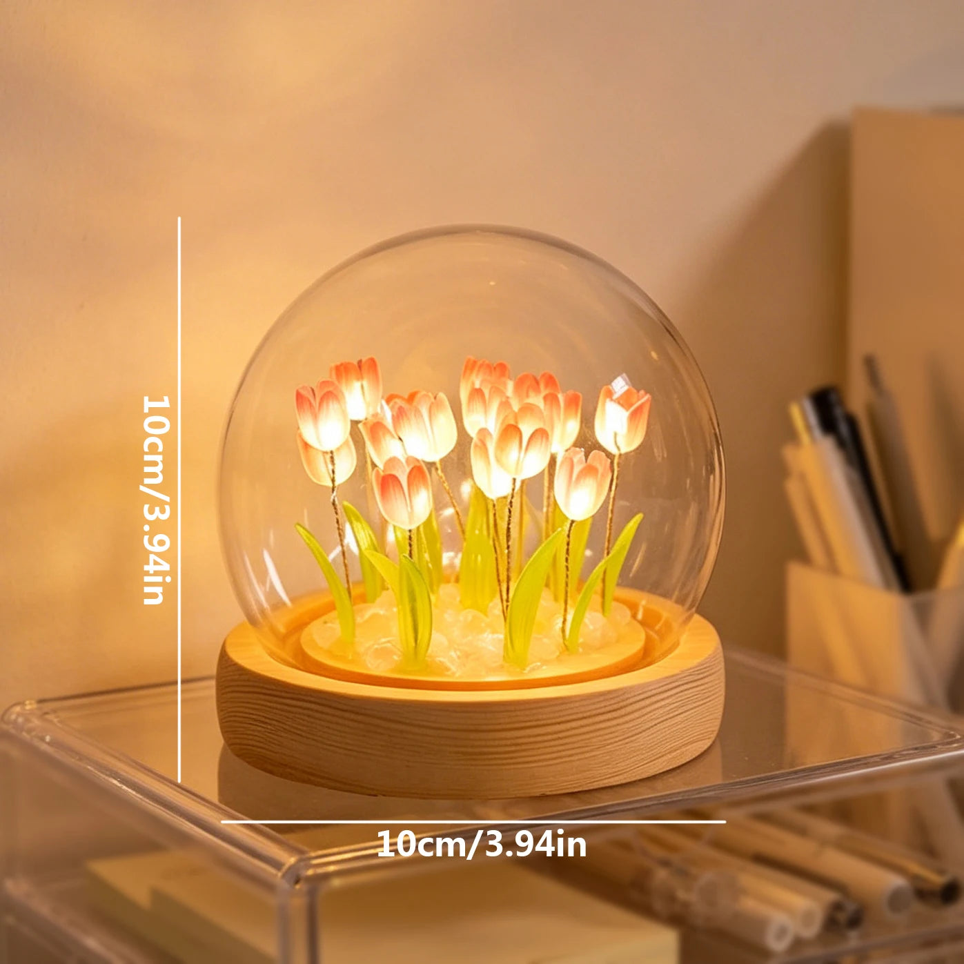 Handmade Tulip Night Light