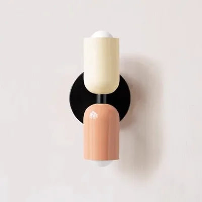 Macaron Wall Sconce | Colourful Nordic LED Wall Light for Bedroom & Living Room