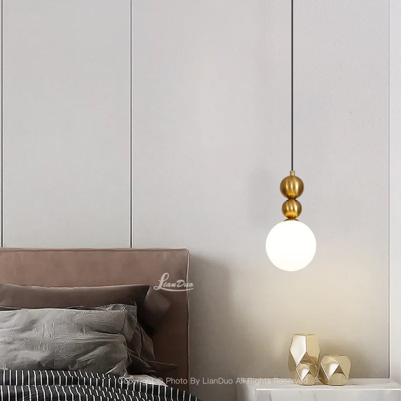 Suspension Globe Verre Minimaliste