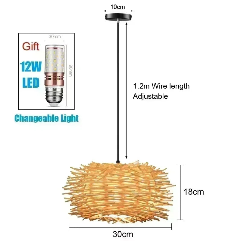 Bamboo Pendant Light