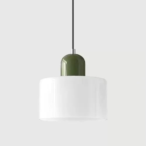 Artisan Coloured Glass LED Pendant Light | E27 Cord Pendant