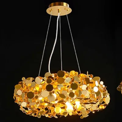 Bird's Nest Stainless Steel Chandelier | Nordic Modern | Kitchen & Dining Room