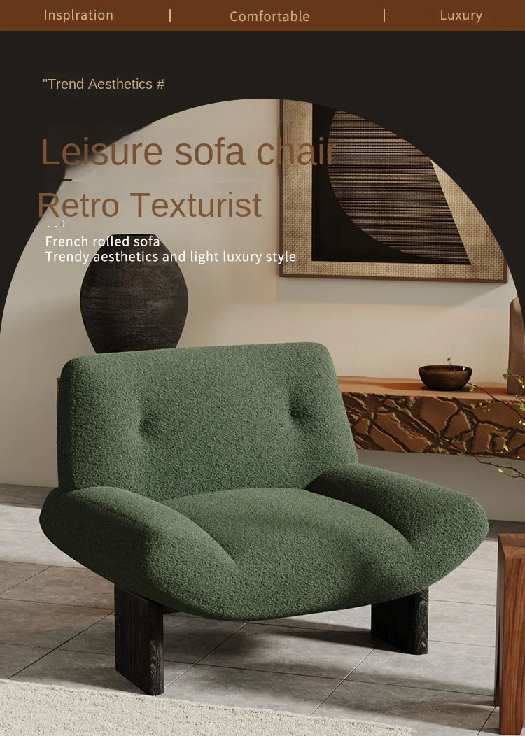 Momo Scandinavian Single Sofa Chair