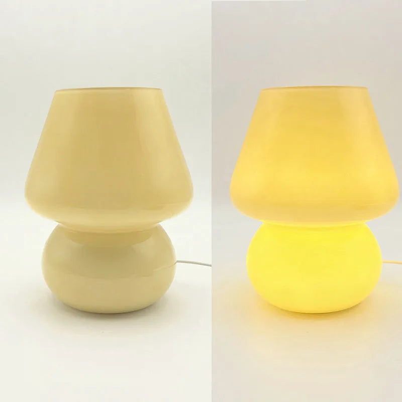 Murano Glass Gourd Table Lamp