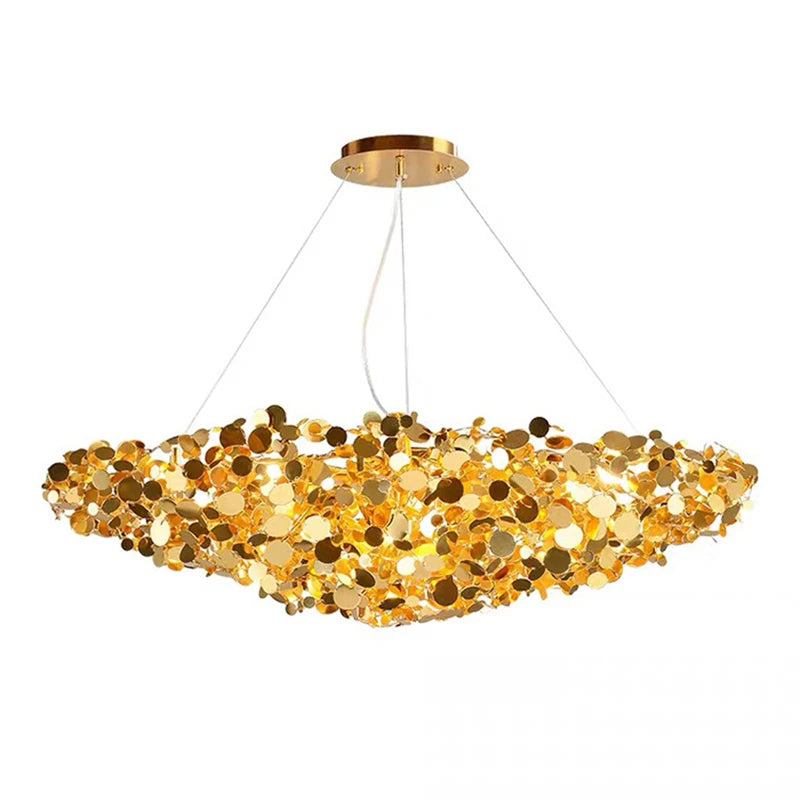 Bird's Nest Stainless Steel Chandelier | Nordic Modern | Kitchen & Dining Room