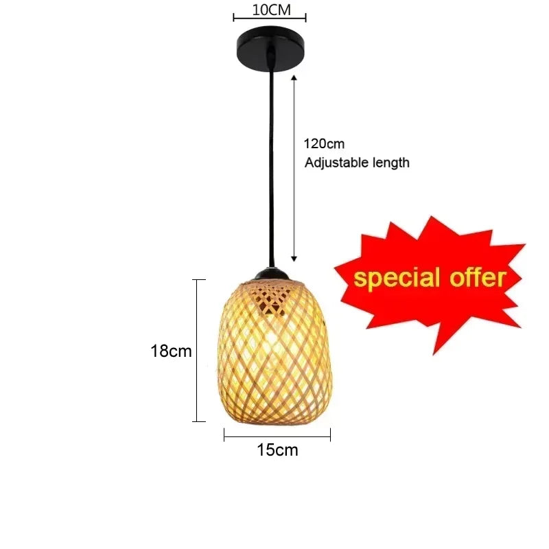 Bamboo Pendant Light
