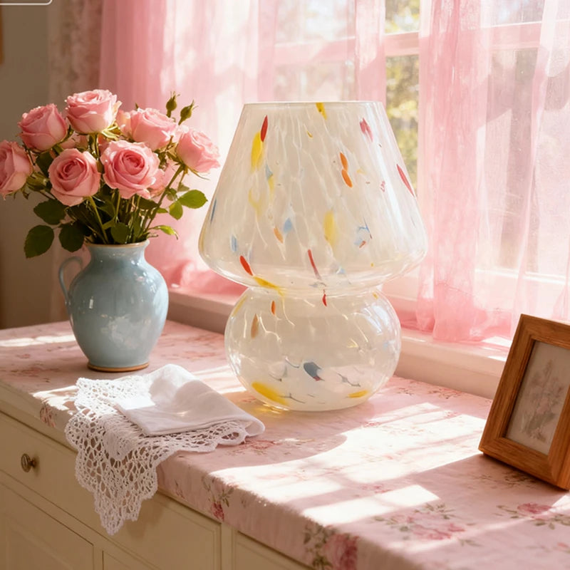 Murano Glass Gourd Table Lamp