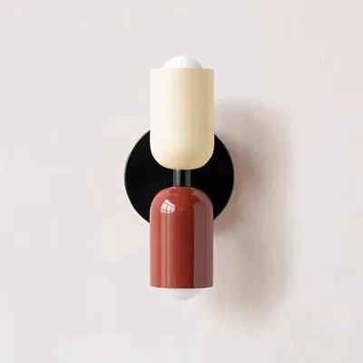 Macaron Wall Sconce | Colourful Nordic LED Wall Light for Bedroom & Living Room