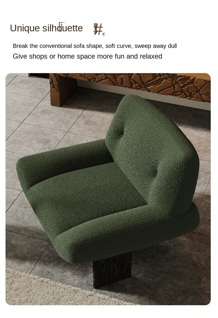 Momo Scandinavian Single Sofa Chair