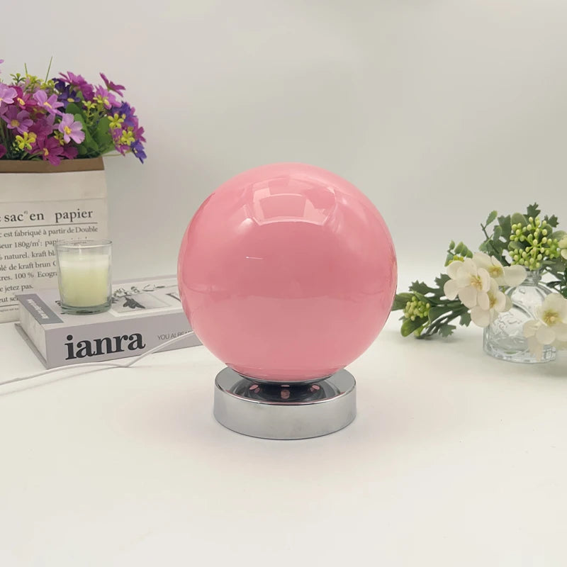 Glass Desk Lamp