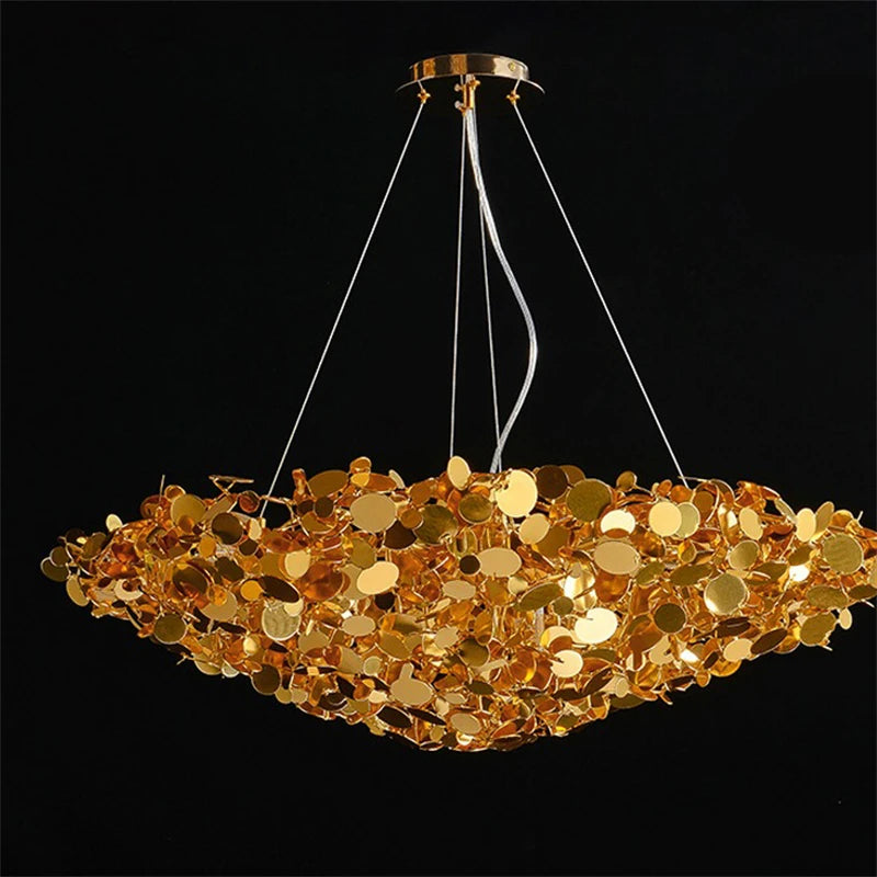 Bird's Nest Stainless Steel Chandelier | Nordic Modern | Kitchen & Dining Room