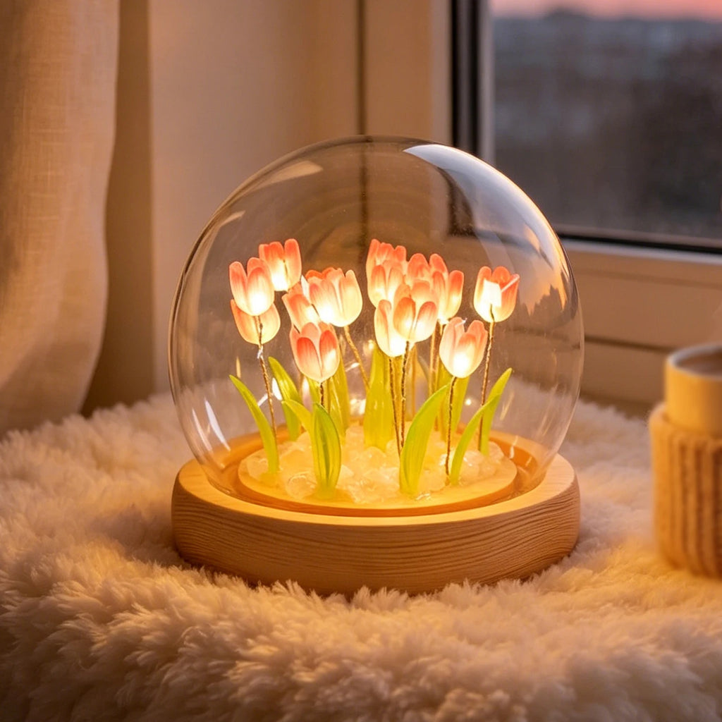 Handmade Tulip Night Light