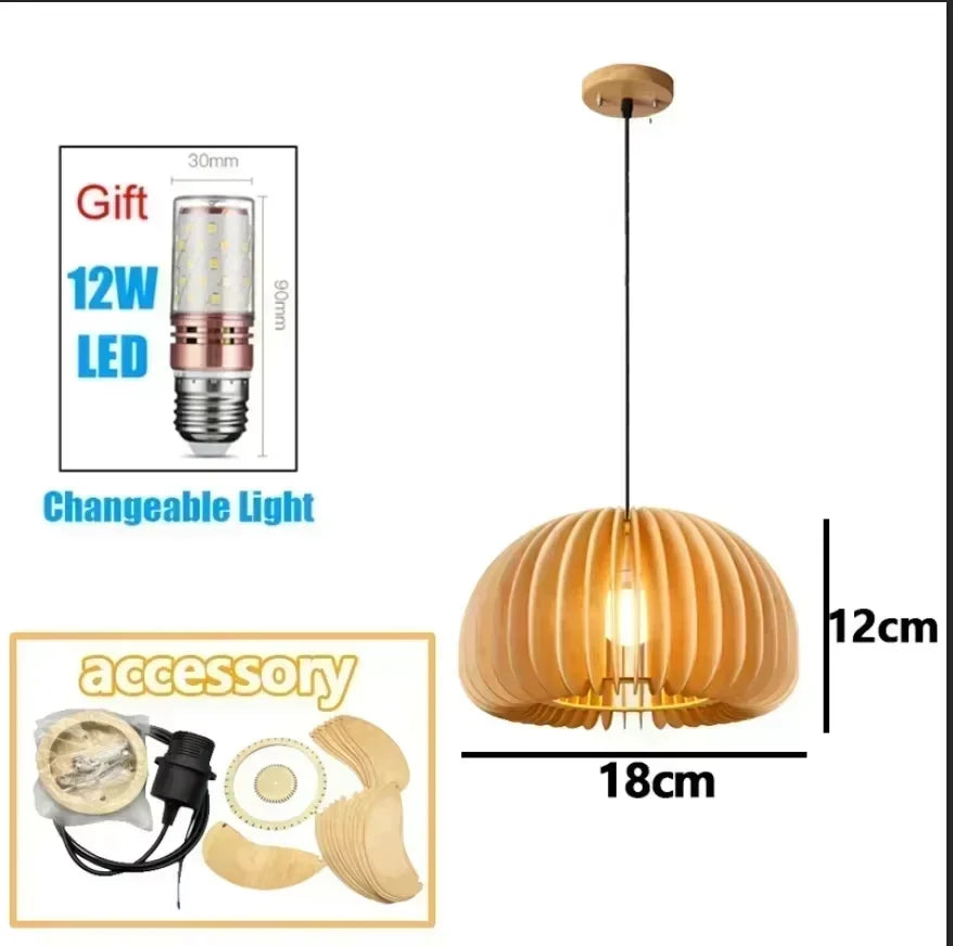 Bamboo Pendant Light