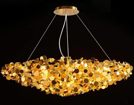 Bird's Nest Stainless Steel Chandelier | Nordic Modern | Kitchen & Dining Room