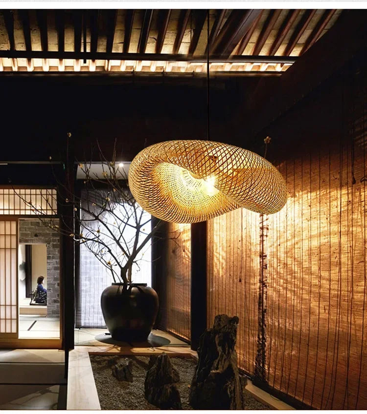 Bamboo Pendant Light