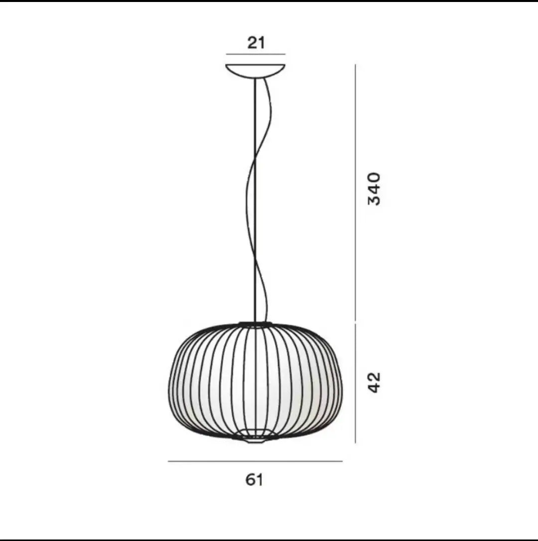 Nordic Birdcage Mesh Pendant Light | Sculptural Metal Chandelier