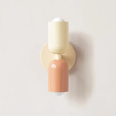Macaron Wall Sconce | Colourful Nordic LED Wall Light for Bedroom & Living Room