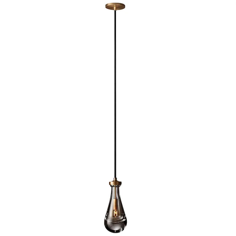 Water Drop Crystal Chandelier | Modern Vintage | Gold or Black | 1 to 31 Lights