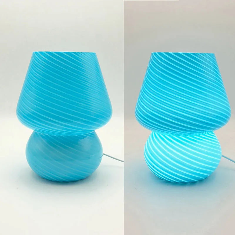 Murano Glass Gourd Table Lamp