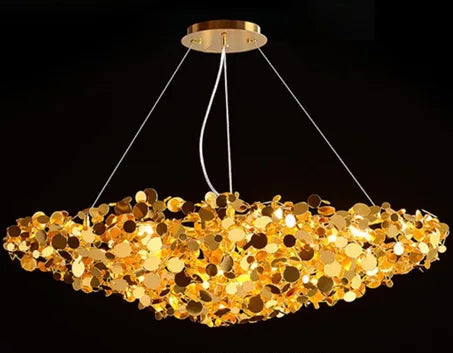Bird's Nest Stainless Steel Chandelier | Nordic Modern | Kitchen & Dining Room