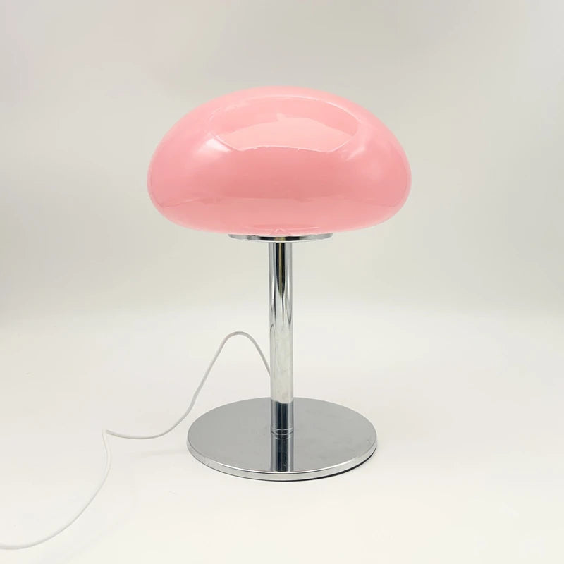 Cloud Art Glass Table Lamp | Dimmable Touch LED Bedside Lamp for Bedroom & Living Room