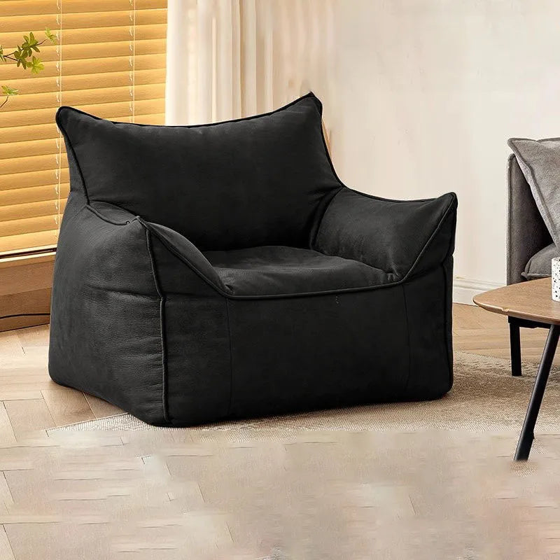Momo Oversized Bean Bag Lounge Chair with Optional Ottoman