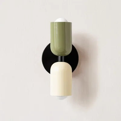 Macaron Wall Sconce | Colourful Nordic LED Wall Light for Bedroom & Living Room