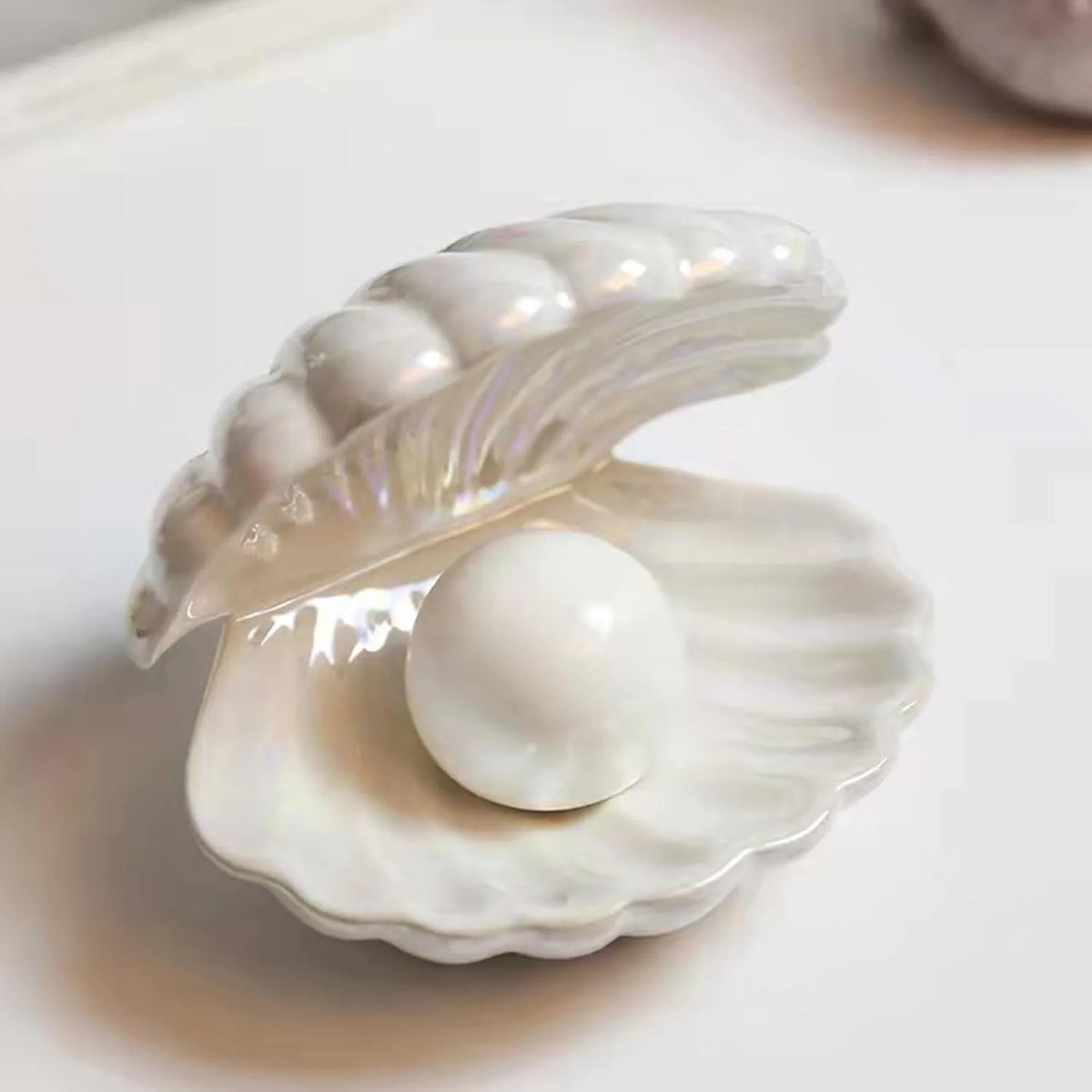 Shell Night Light | Whimsical LED Bedside Lamp for Bedroom & Dorm