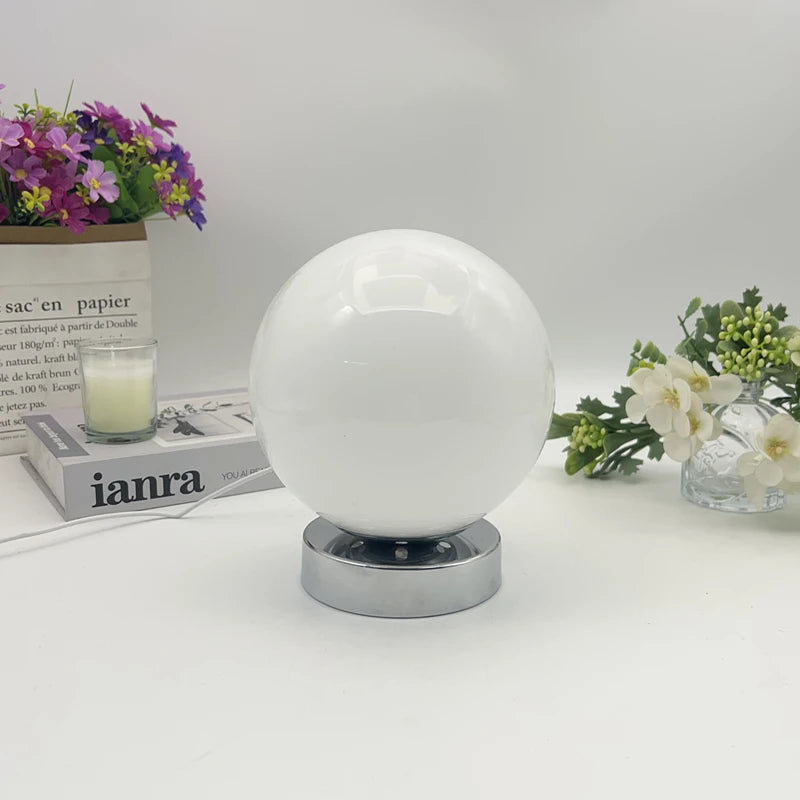 Glass Desk Lamp