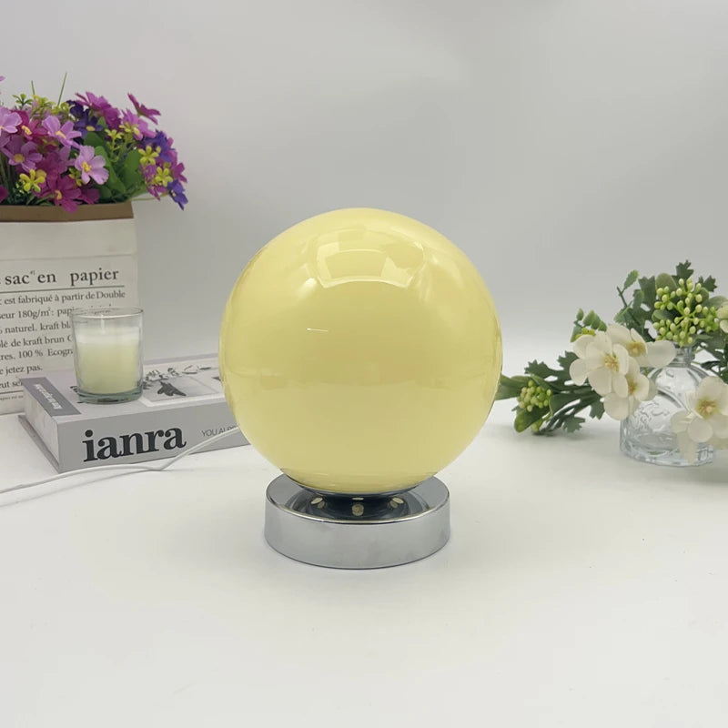 Glass Desk Lamp