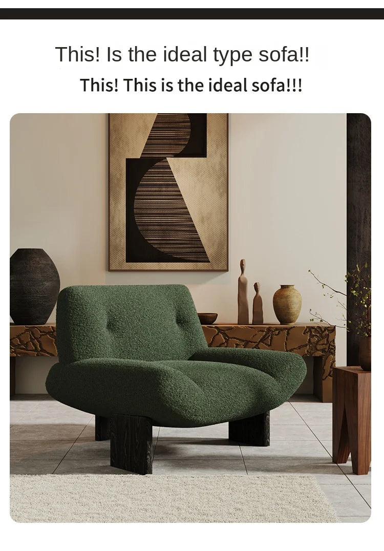 Momo Scandinavian Single Sofa Chair