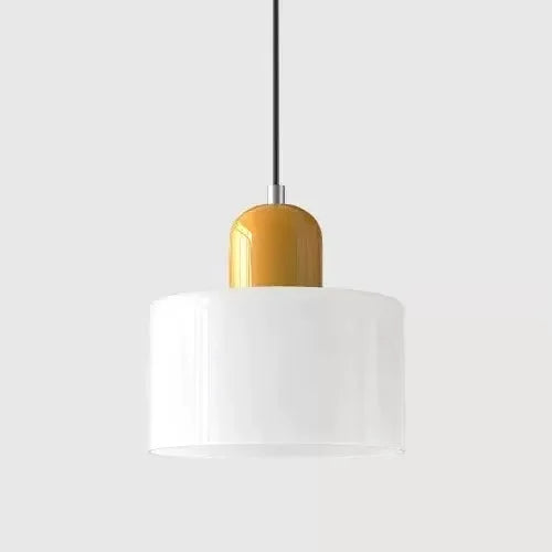 Artisan Coloured Glass LED Pendant Light | E27 Cord Pendant
