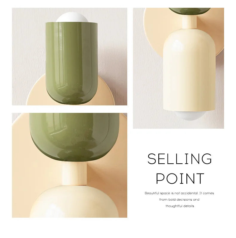 Macaron Wall Sconce