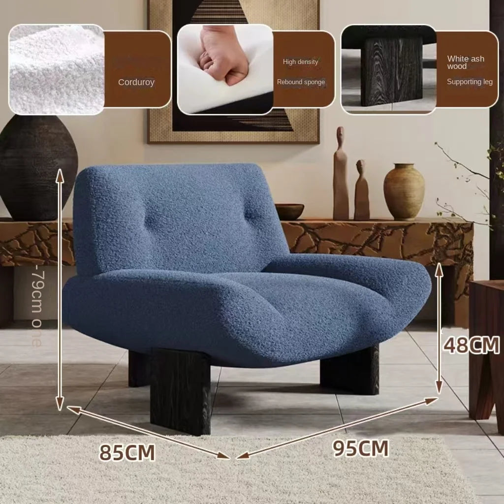 Momo Scandinavian Single Sofa Chair