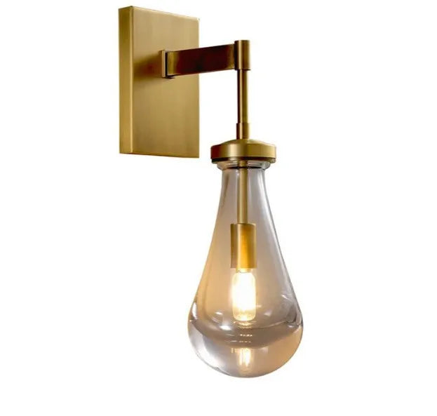 Water Drop Crystal Chandelier | Modern Vintage | Gold or Black | 1 to 31 Lights