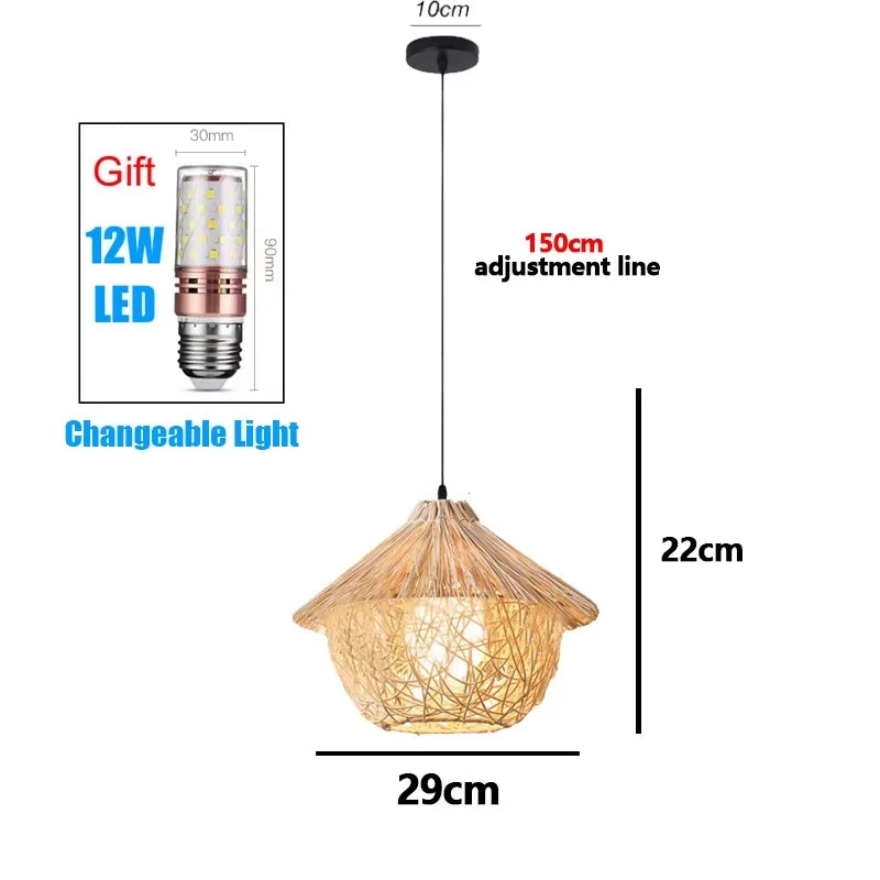 Bamboo Pendant Light