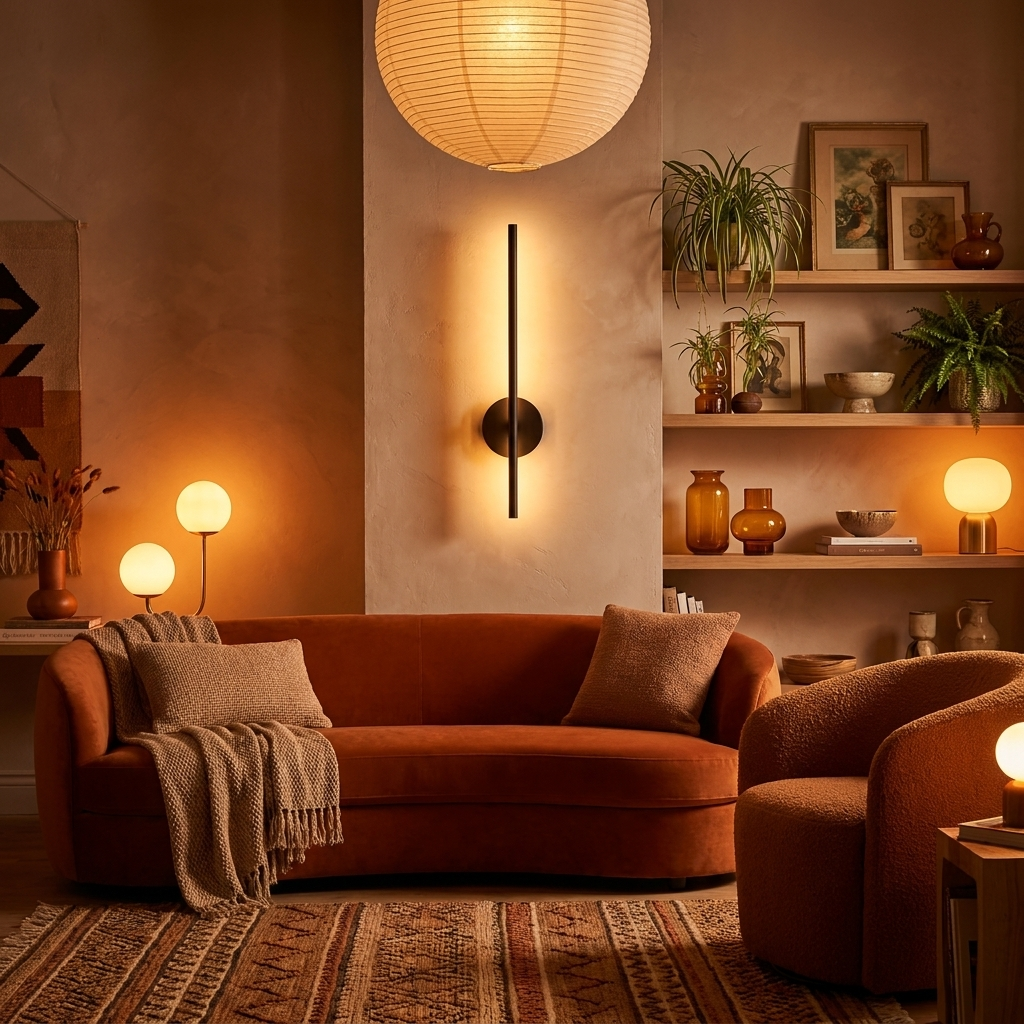 Magnetic Rechargeable LED Wall Lamp | Wireless Dimmable